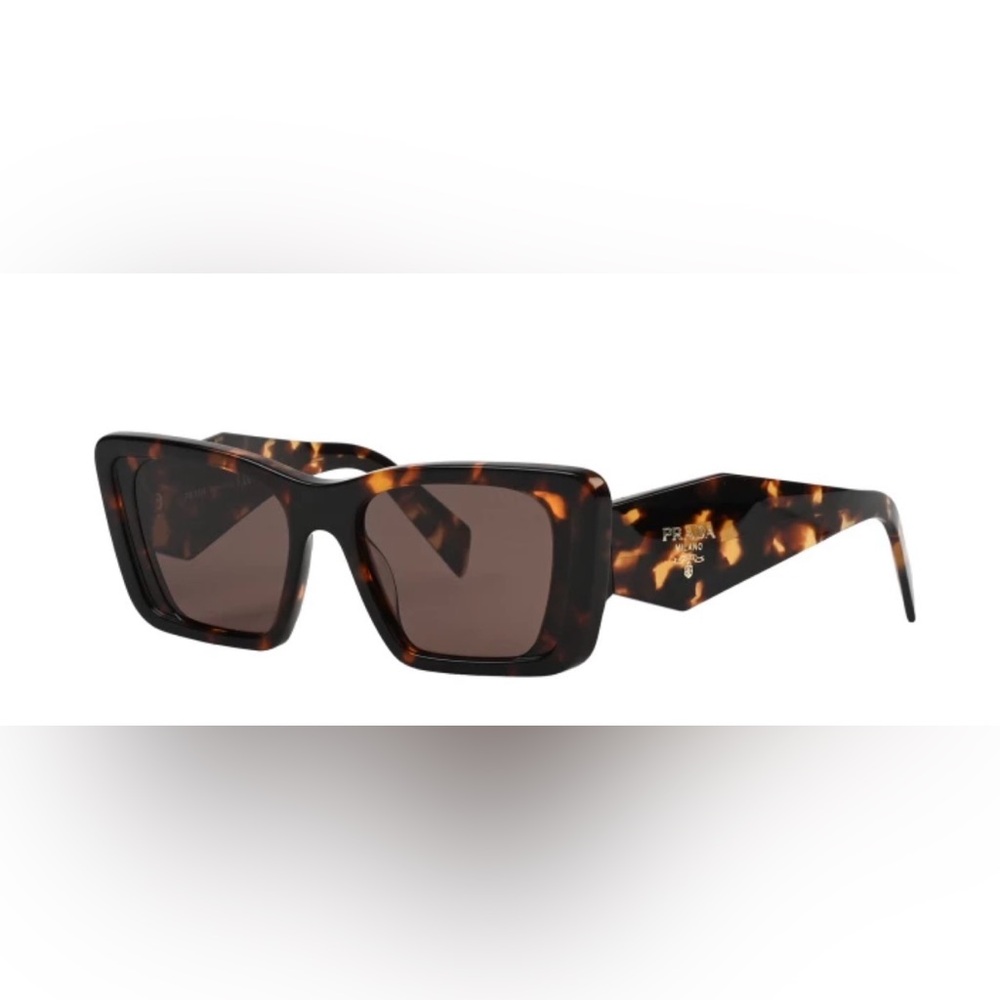 Prada Brown Tortoise Designer Sunglasses PR 08YS